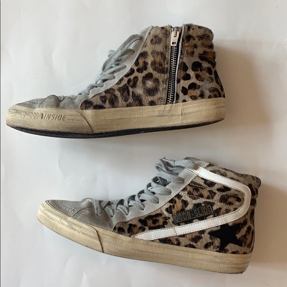 Golden Goose High Too Slide